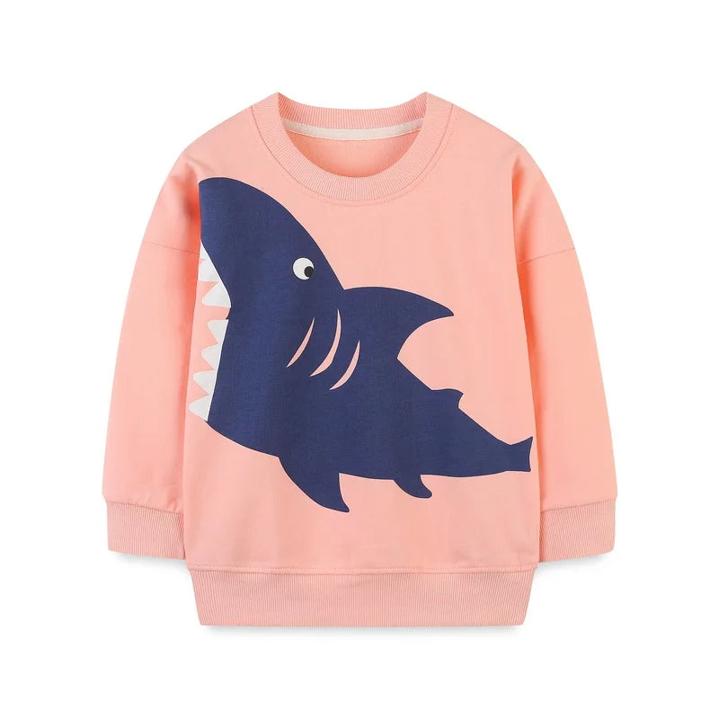Little Girls Lovely Cotton Printed Sweatshirts
