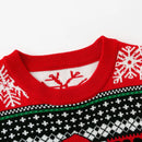 Kids' Long-Sleeved Christmas Print Winter Sweater childrensterritory