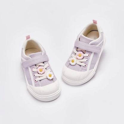 Kids Girls Soft Sole Anti Slip Canvas Shoes childrensterritory