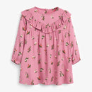 Girls' Full-Sleeve Printed Dresses For Summer childrensterritory