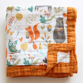 6 Layers 100% Cotton Breathable Newborn Swaddle childrensterritory