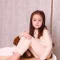 Soft Letter Print Cotton Pajamas for Baby/Kids Unisex childrensterritory