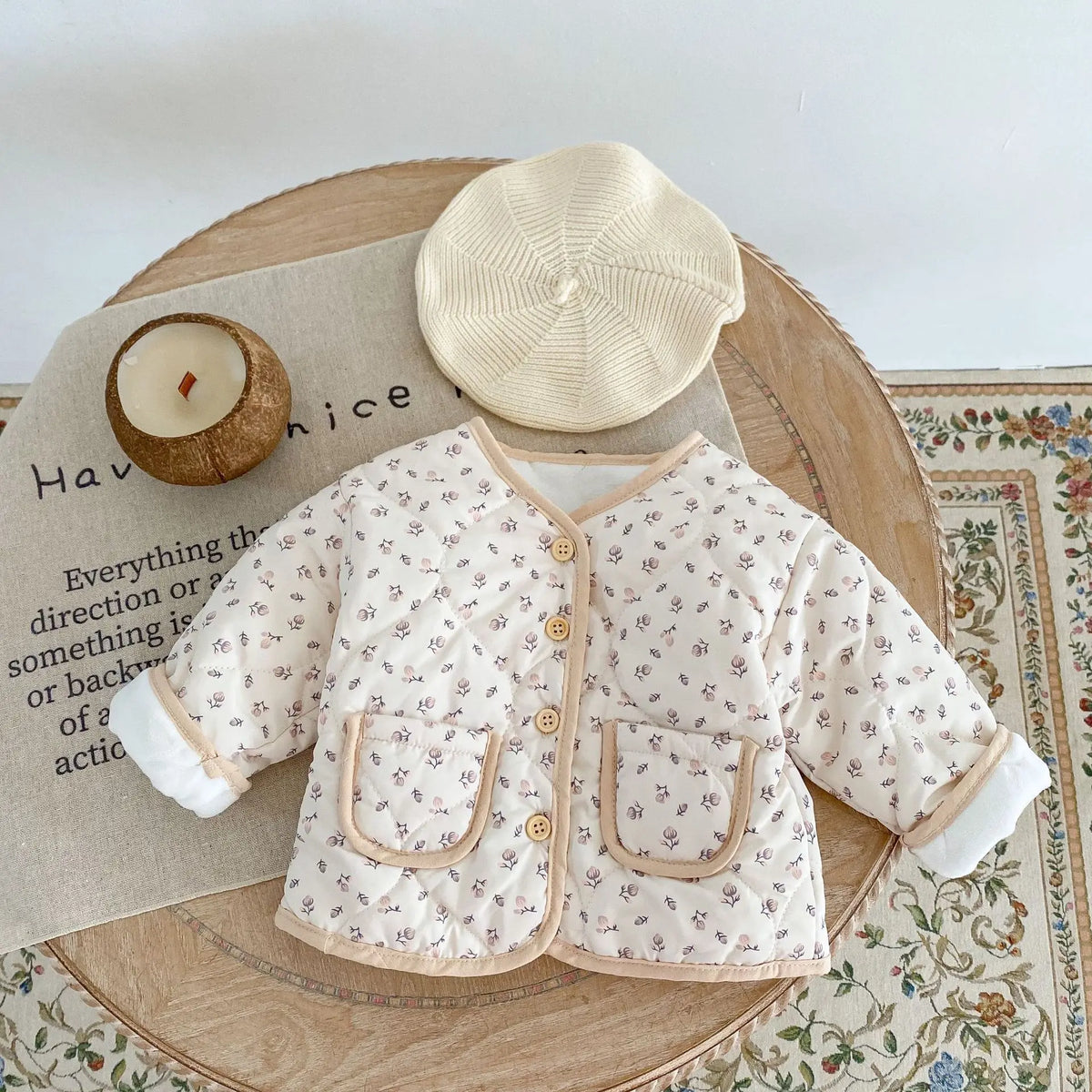 Baby Kids Long Sleeves Warm Jackets