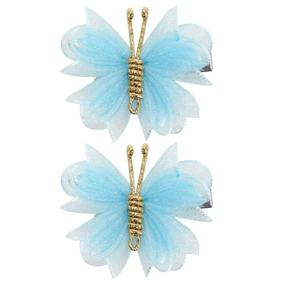 Gradient Butterfly Hair Clip Hair Accessories for Girls