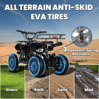 36V Powerful Off-Road Electric Four-Wheeled ATV for Kids childrensterritory