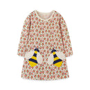 Kids Girls Stars Beading Dresses For Winters childrensterritory