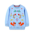 Little Girls Lovely Cotton Printed Sweatshirts childrensterritory