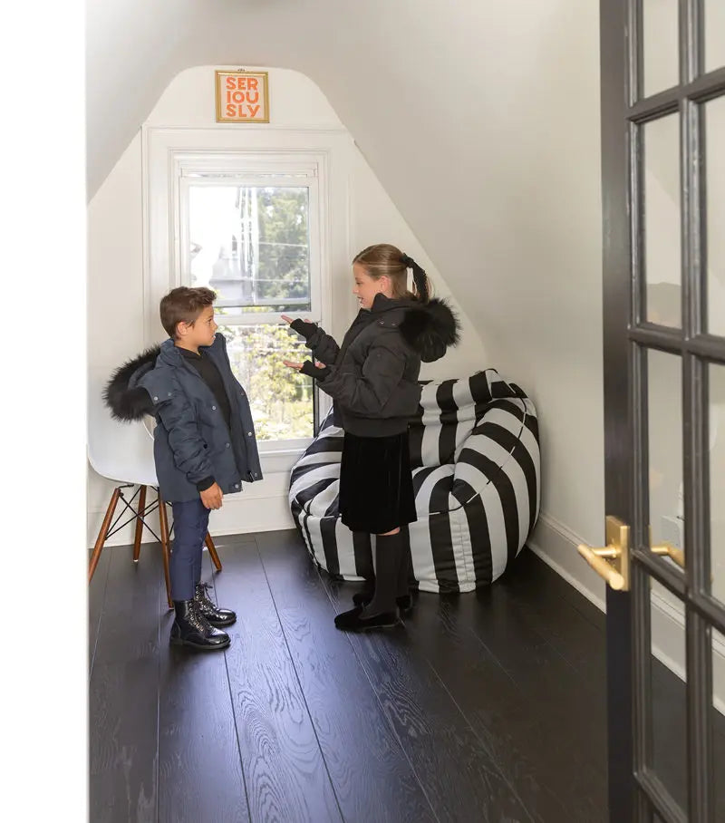 Kids' Long-Sleeved Stylish Warm Puffer Coat