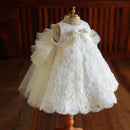 Vintage Lace Design Christening Dress for Baby Girls childrensterritory