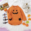 Knitted Acrylic Newborn Baby Halloween Bodysuit