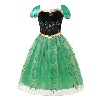 Sleeveless Bow Design Cute Princess Dresses For Girls childrensterritory