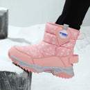 Girls' Anti-slip, Waterproof, and Warm Snow Boots