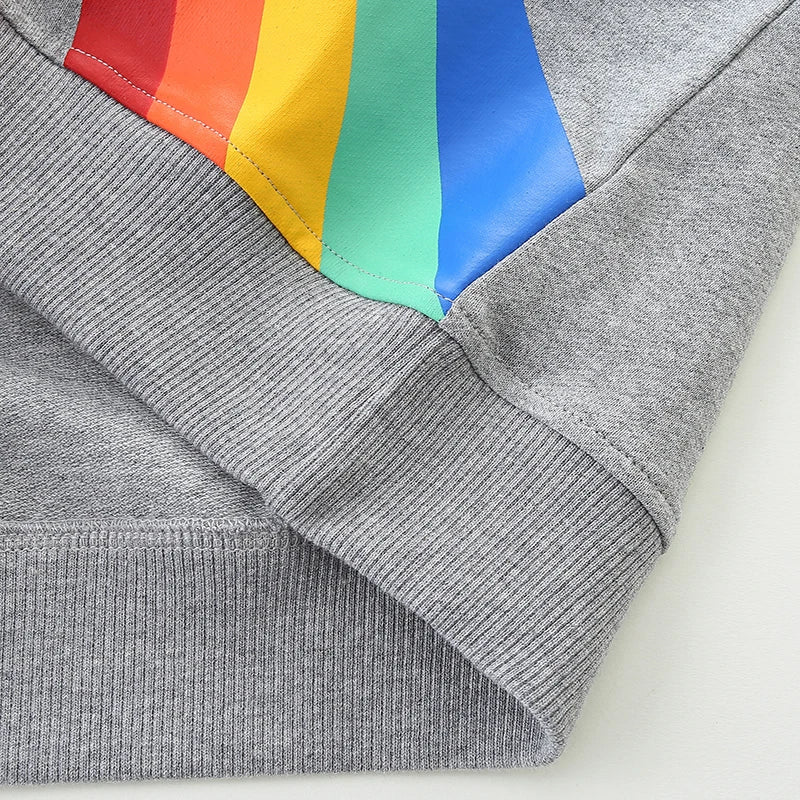 Cartoon Rockets Design Kids Boys Sports Sweatshirts childrensterritory