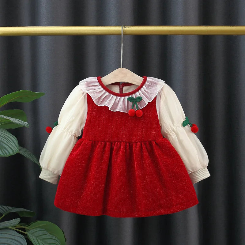 Buy Baby Girls' Elegant Long-Sleeve Winter Dresses Online Children's Territory a Unit of VIC&SI LLC Buy Baby Girls' Elegant Long-Sleeve Winter Dresses Online Children's Territory a Unit of VIC&SI LLC