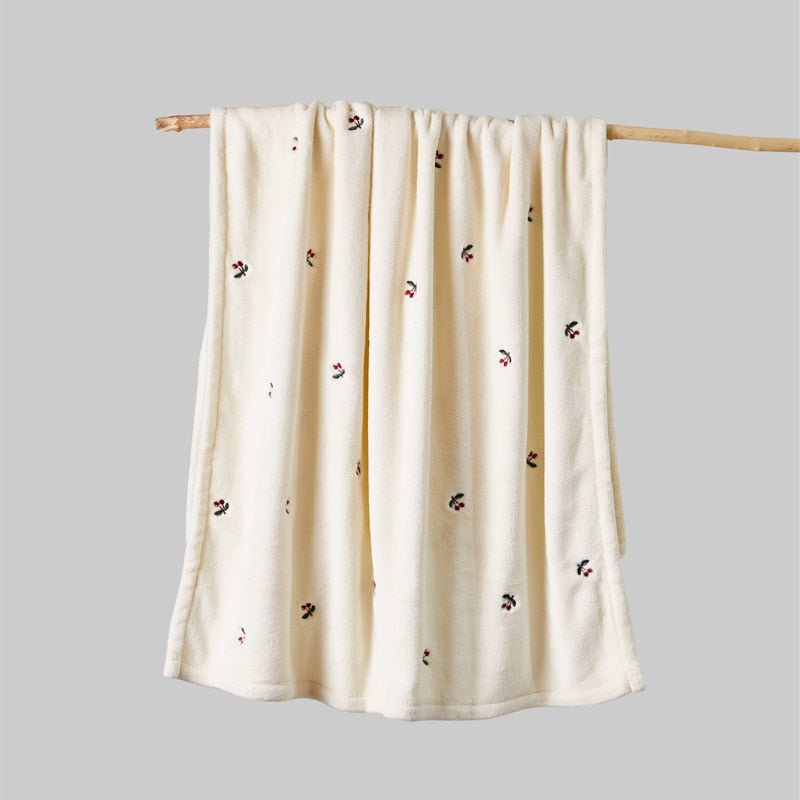 Newborn Baby Soft Fleece Winter Blanket Swaddle childrensterritory