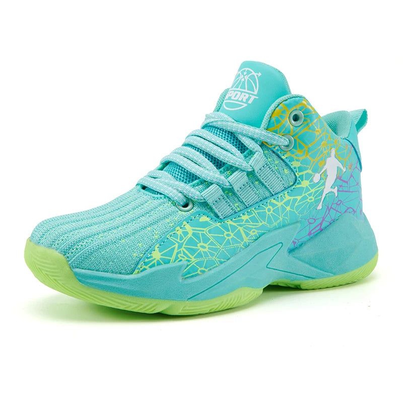 Kids Basketball Shoes, Sports Sneakers for Boys and Girls
