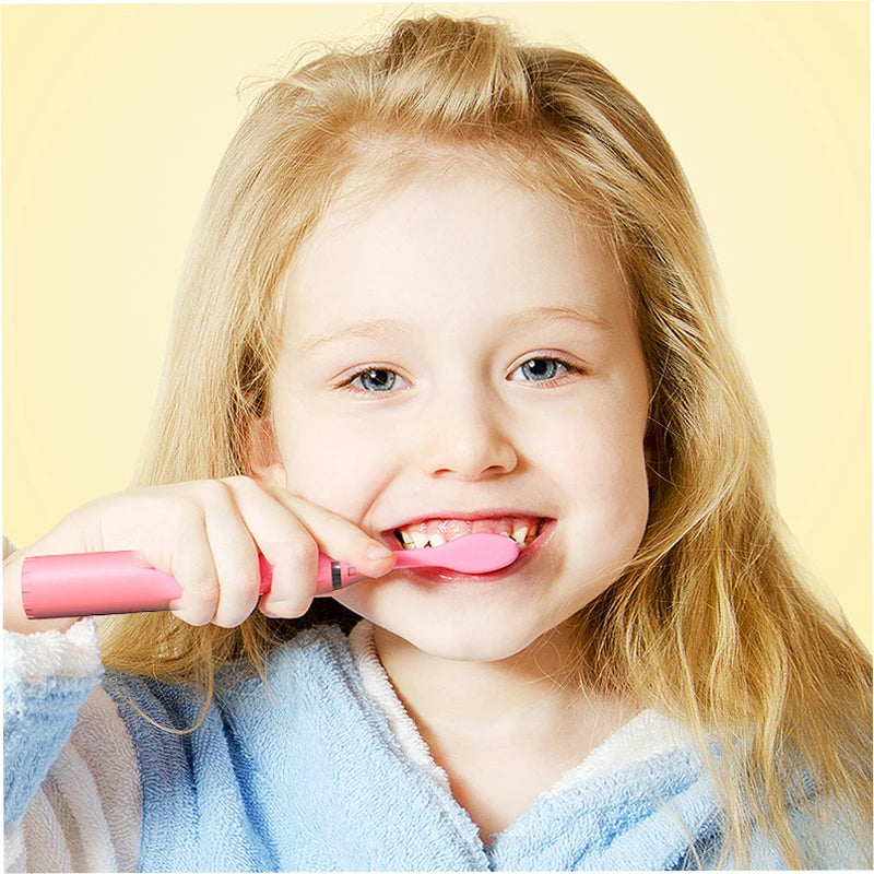 Kids Waterproof Rechargeable Electric Toothbrush childrensterritory