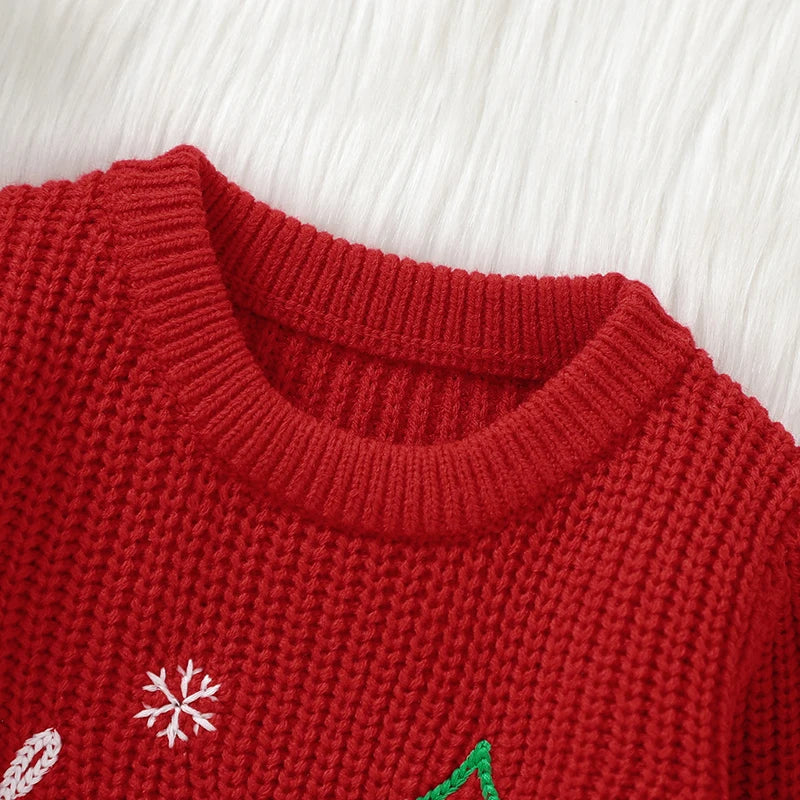 Baby Kids Christmas Design Winter Casual Sweater childrensterritory