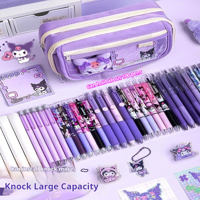 Large Capacity Kawaii Pencil Case For School Girls