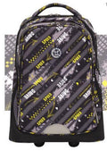 Kids Cartoon Print 19-Inch School Trolley Backpack Travel Bag childrensterritory