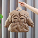 Girls’ Long-Sleeved Puffer Winter Coat childrensterritory