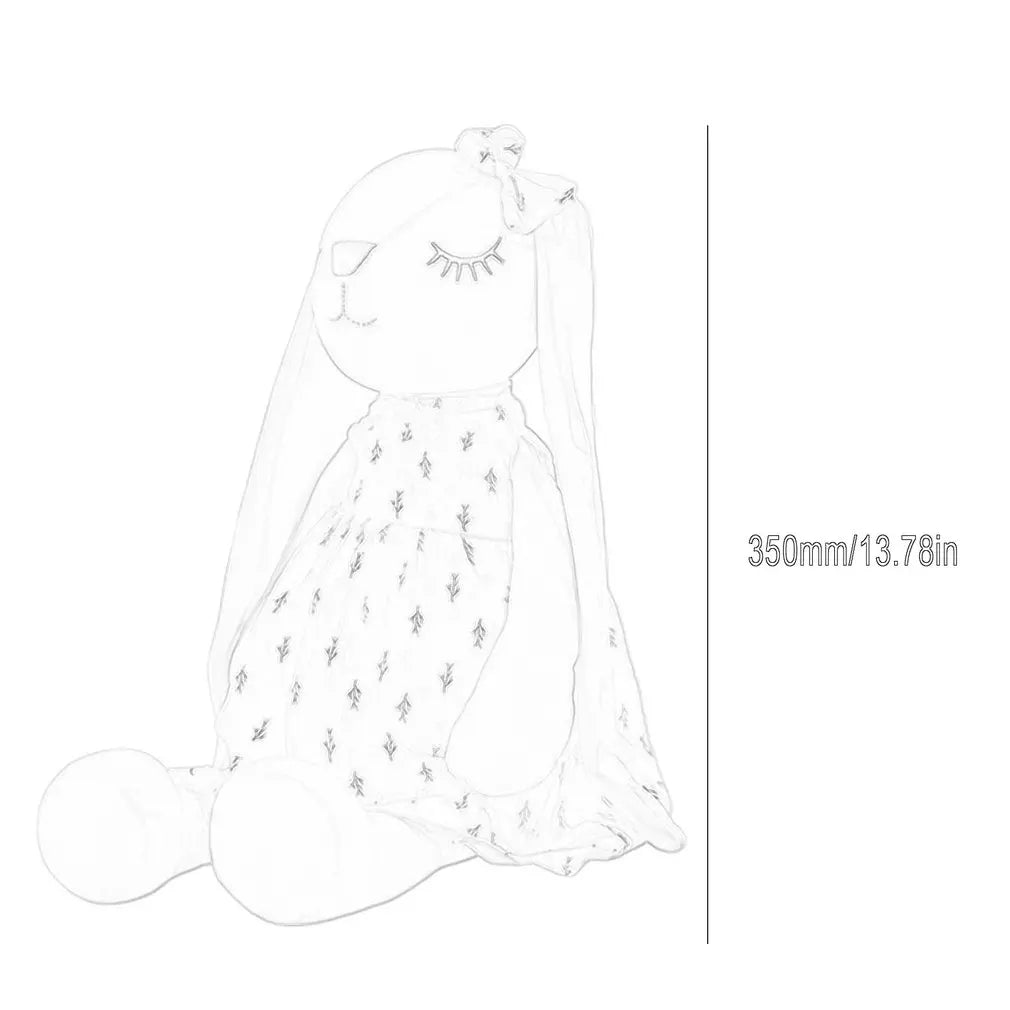 Baby Soothing Sleeping Rabbit Doll 35CM/14inch