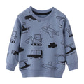 Girls White Casual Cotton Sweatshirts childrensterritory