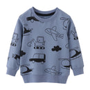Girls White Casual Cotton Sweatshirts childrensterritory