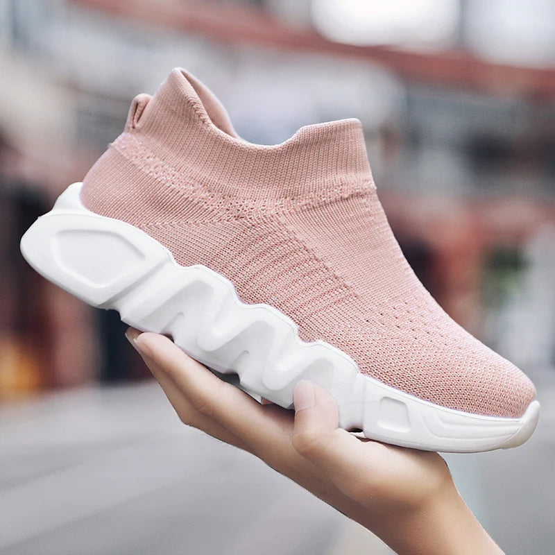 Kids Knitted High Top Sport Sock Sneakers for Boys Girls childrensterritory