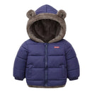 Kids' Solid-Colour Long-Sleeved Winter Jackets childrensterritory