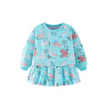Kids Girls Cartoon Embroidery Applique Design Sweatshirts childrensterritory