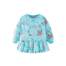 Kids Girls Cartoon Embroidery Applique Design Sweatshirts childrensterritory
