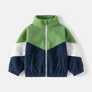 Boys’ Long-Sleeve Stylish Winter Jacket