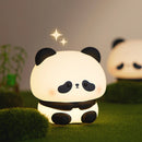 Rechargeable Cute Silicone Panda LED Night Light for Bedroom childrensterritory