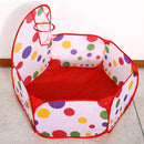 Foldable Shootable Ball Pit Play Tent for Kids Holiday Gifts childrensterritory