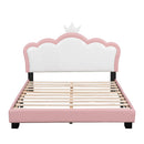 Low Floor Princess Bed Frame with Soft Headboard