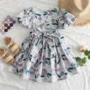 Kids Girls Floral Summer Fashion Dresses childrensterritory