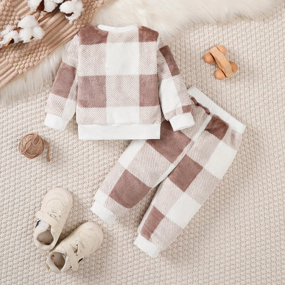 Long-Sleeved Winter Clothing Set For Baby Kids childrensterritory