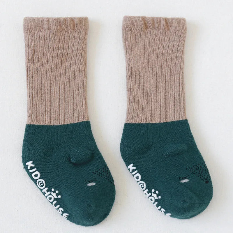 Baby Non-Slip Soft Cartoon Design Winter Socks