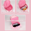 Little Girls Ballerina Dance Backpack with Shoe Compartment childrensterritory
