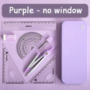 7 Pcs/set Multi-Functional Mathematical Rulers Set childrensterritory