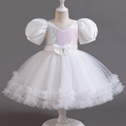 Baby Girl Sequin Unicorn Tutu Princess Dress for 1st Birthday