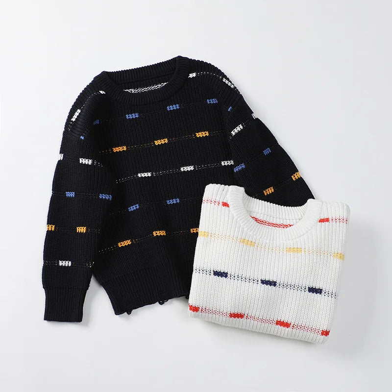 Kids Boys Long Sleeve Knitted Gentleman Cardigans childrensterritory