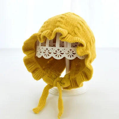 Ear Protection Warm Woolen Knitted Baby Hat childrensterritory