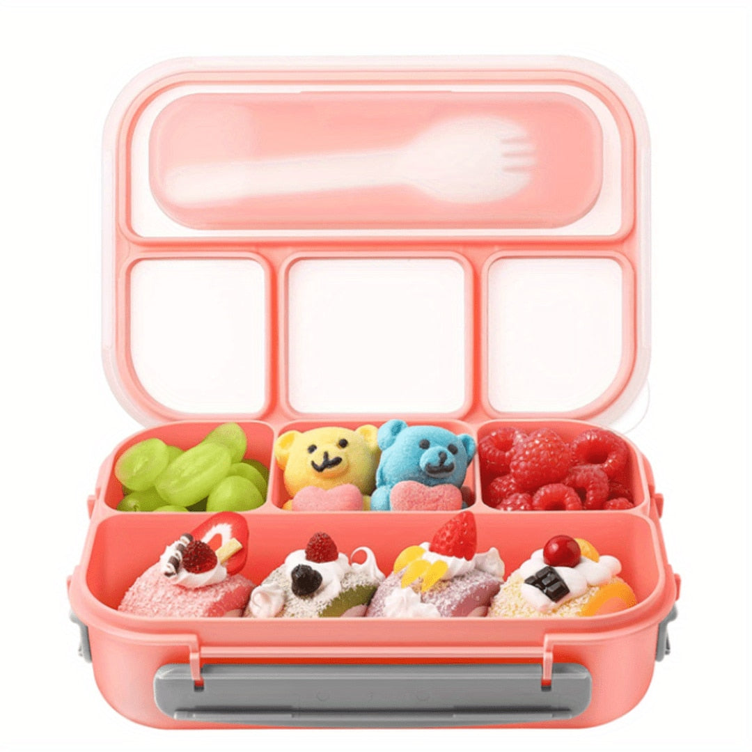 Insulated Kids Plastic Food Container, 1 Piece Lunch Box childrensterritory