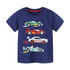 Kids Boys Cartoon Vehicles Cars Print Summer T Shirts childrensterritory