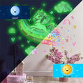 Shine In The Dark Unicorn Stars Wall Stickers for Bedroom childrensterritory