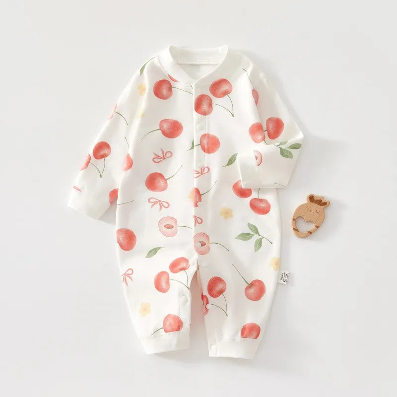 Baby Boy/Girl Warm Soft Thicken Rompers