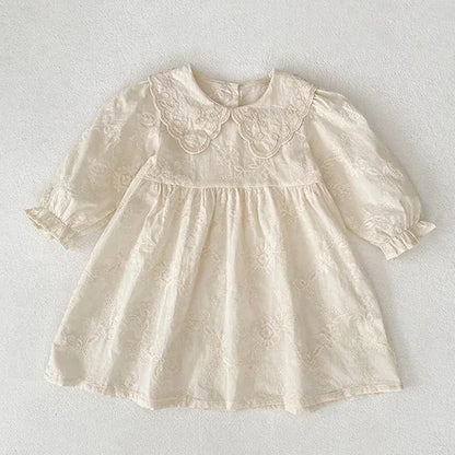Baby Kids Long Sleeves Lace Design Christmas Party Costumes childrensterritory