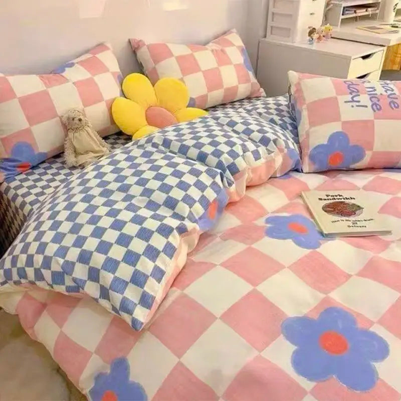 Kids’ Cartoon Pattern Bed Linen Set childrensterritory